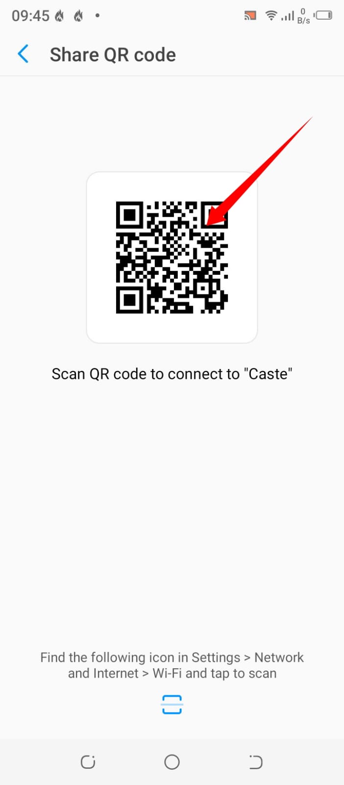 scan the QR code to connect