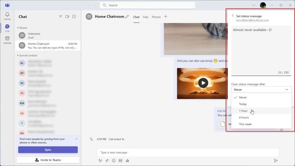 Teams Set Status How to Use Microsoft Teams on Windows - TechObservatory