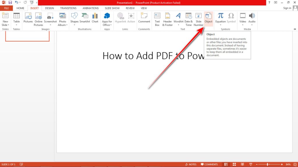 PowerPoint Object Tool