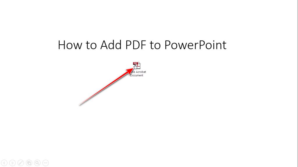 PowerPoint hand cursor