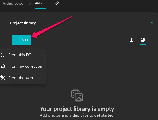 Click the Add button.