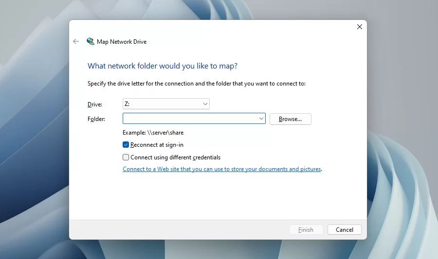 How to Map a Network Drive on Windows
