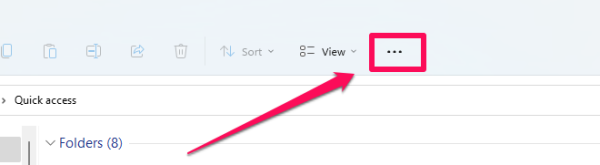 Press the three dots button.