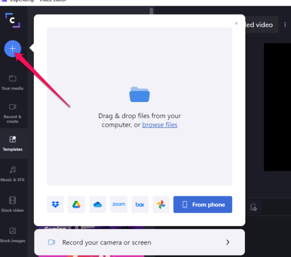Select the video you want to trim.