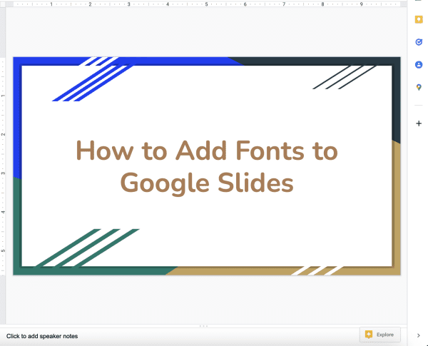 How to Add Fonts to Google Slides - TechObservatory