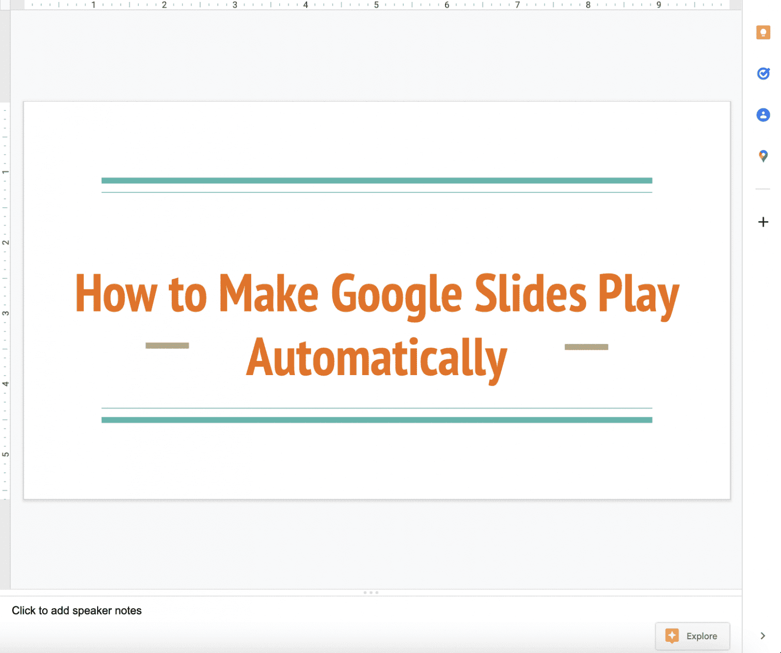 How to Make Google Slides Play Automatically TechObservatory