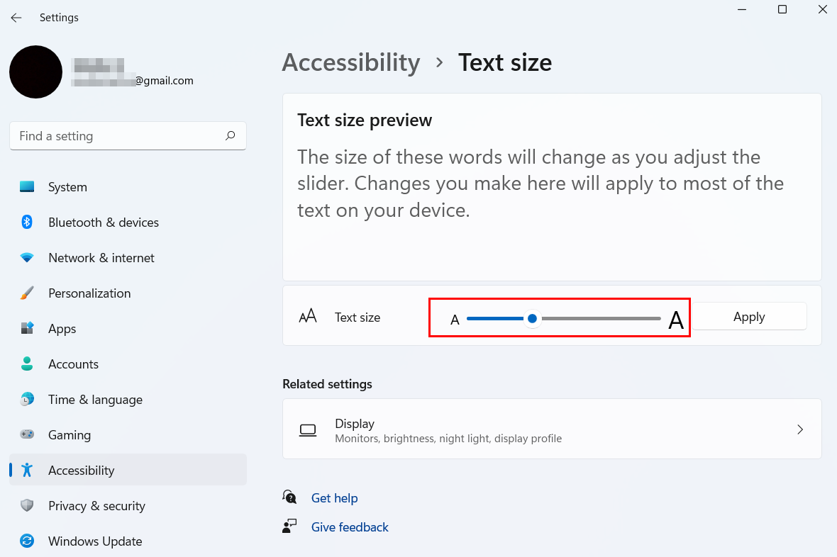 How to Increase (or Decrease) Font Size in Windows 11 - TechObservatory