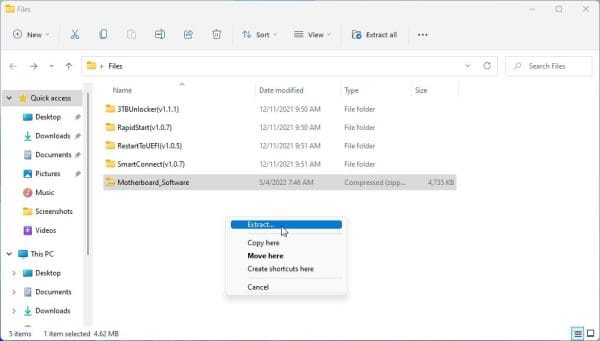 File Explorer Extract Files How to Extract Files on Windows - TechObservatory