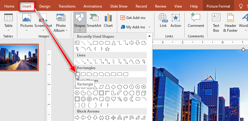 Powerpoint Nested Rectangles How to Make Just One PowerPoint Slide Portrait or Landscape ...